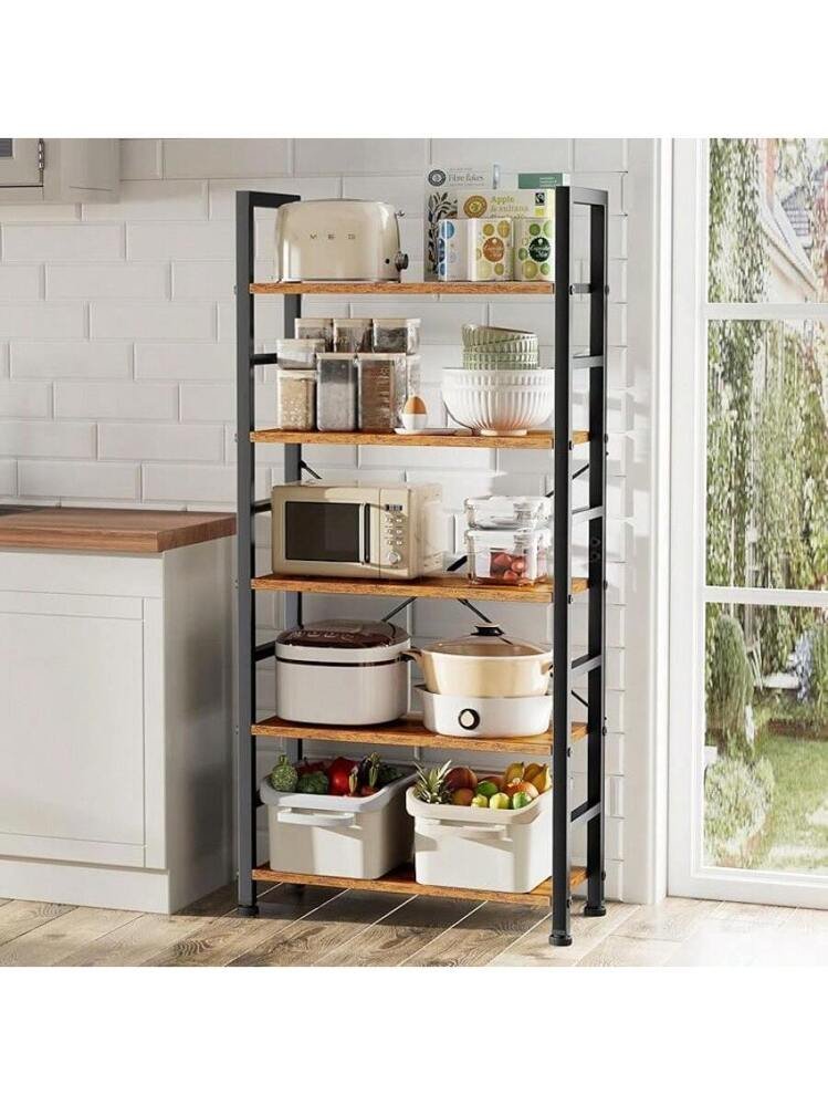 The DUMOS bookshelf features a modern, space-saving design with sturdy wood shelves, making it one of the best bookshelf options for organizing books, décor, and essentials in living rooms, bedrooms, offices, and study spaces