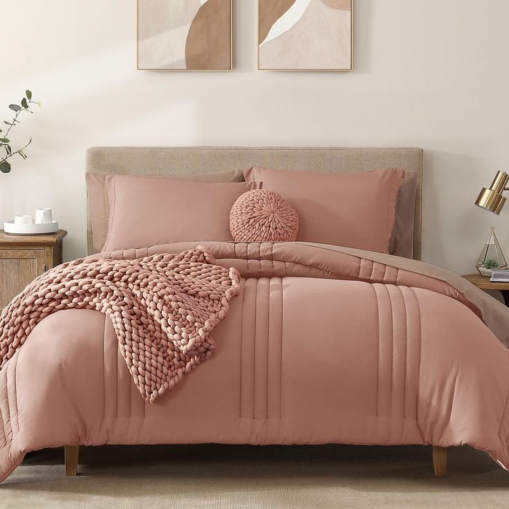 Monbix Queen Comforter Set 7 Pieces | comforter sets